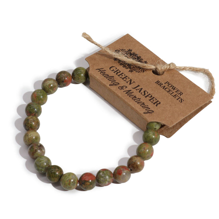 Power Bracelets: Power Bracelet - White Jasper