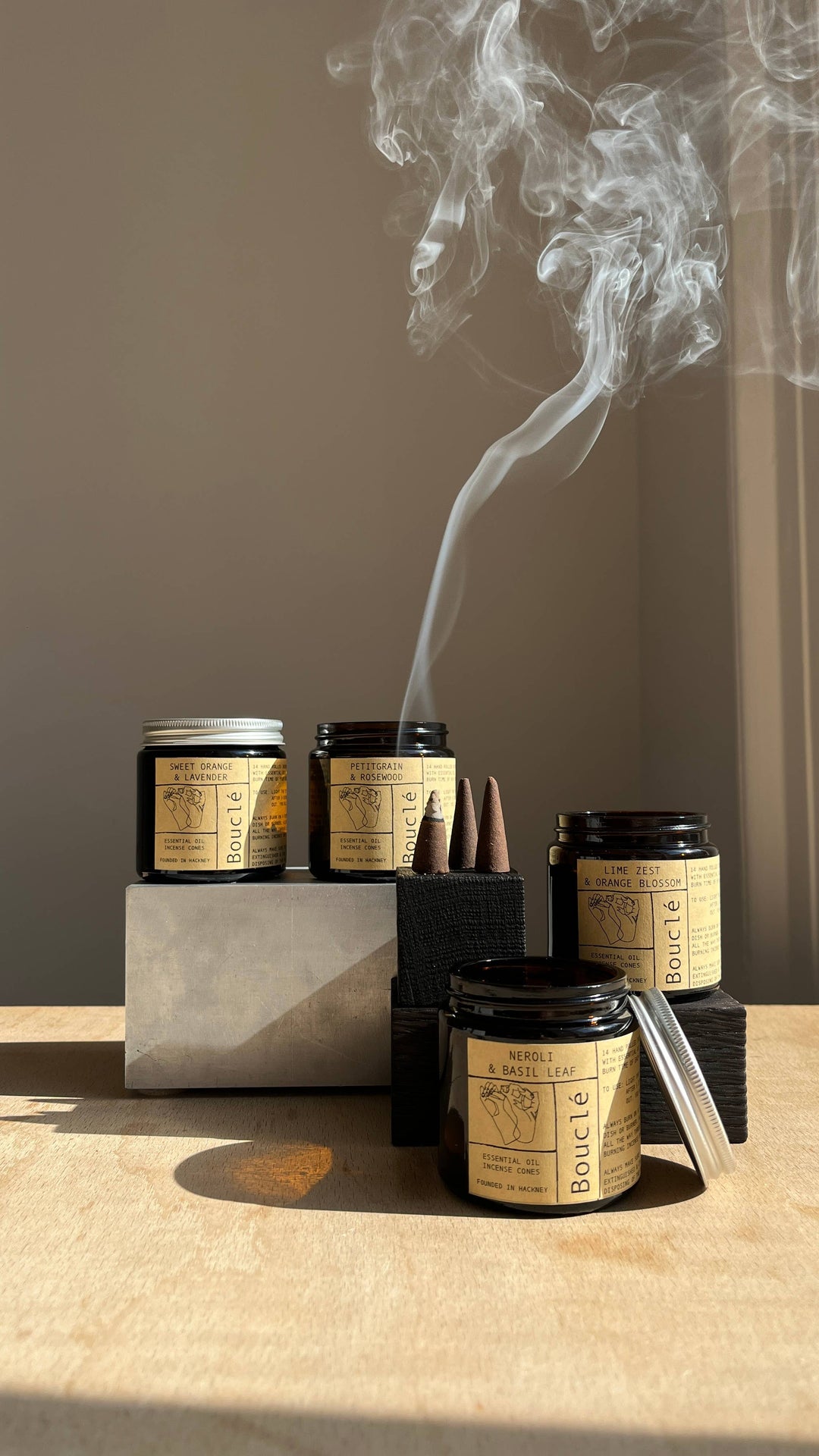 Sweet Orange & Lavender Incense Cones