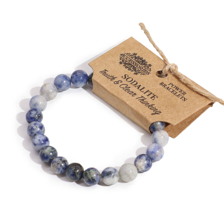 Power Bracelets: Power Bracelet - White Jasper