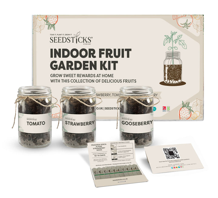 Indoor Fruit Jar Garden Kit