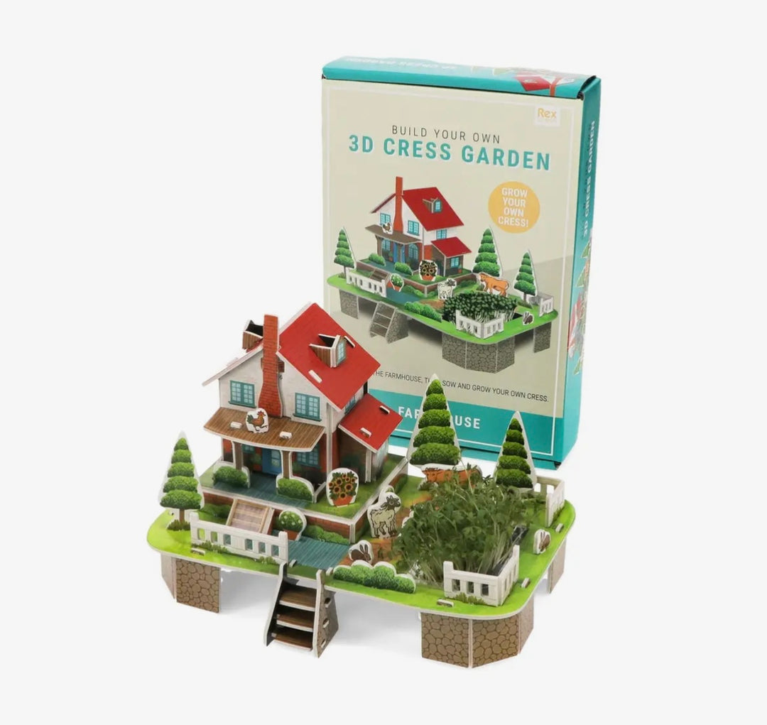 Grow your own cress garden kit