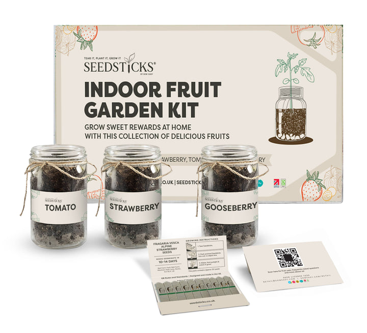 Indoor Fruit Jar Garden Kit